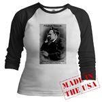 WOMENS CLOTHING: LONGSLEEVE CLOTHES: Unique Online Philosophy Gift Shop & Gallery of Famous Philosophers, Scientists, Artists, Politicians, etc. Portraits with Quotes on Truth, Reality, Philosophy, Physics, Metaphysics, Religion, God, Wisdom, Education, Politics, Evolution, Love, Beauty, Art, Nature, Utopia...