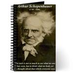 Arthur Schopenhauer Journal: 'The task is not so much to see what no one yet has seen, but to think what no body yet has thoughtabout that which everyone sees.' (Arthur Schopenhauer)