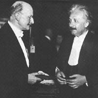 Max Planck and Albert Einstein