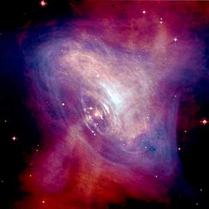 Cosmic Chandra: Picture from the Hubble Space Telescope