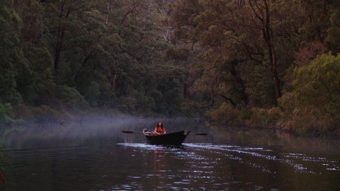 Woman travelling to meet the philosopher